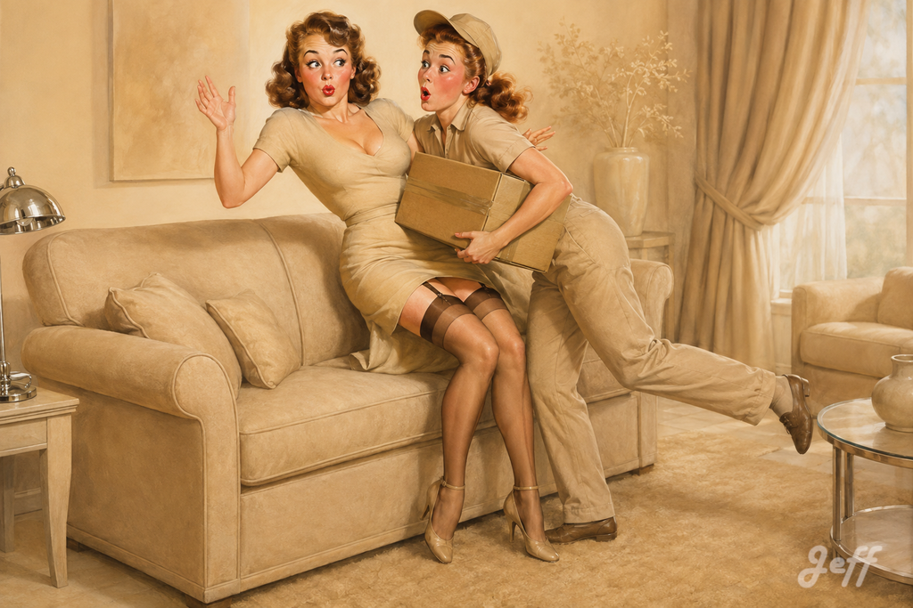 beige,pinup,pinupart,vintagepinup,glamourart,digitalart,aiart,airbrushart,elvgrenstyle,aerographe,pinupclassic
